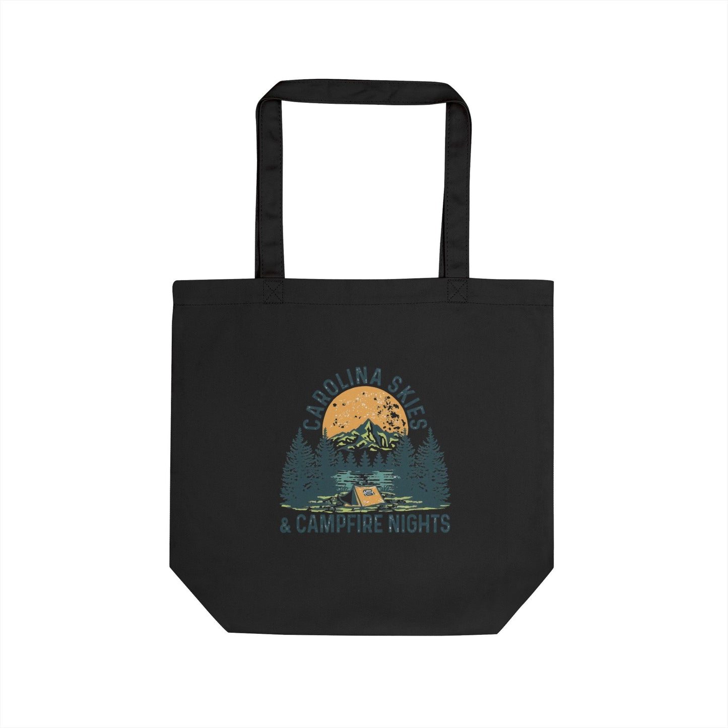 Carolina Skies Nature-Inspired Eco Tote Bag for Outdoor Lovers, Reusable Shopping Bag, Camping Gift, Eco-Friendly Travels, Eco-Conscious Tote