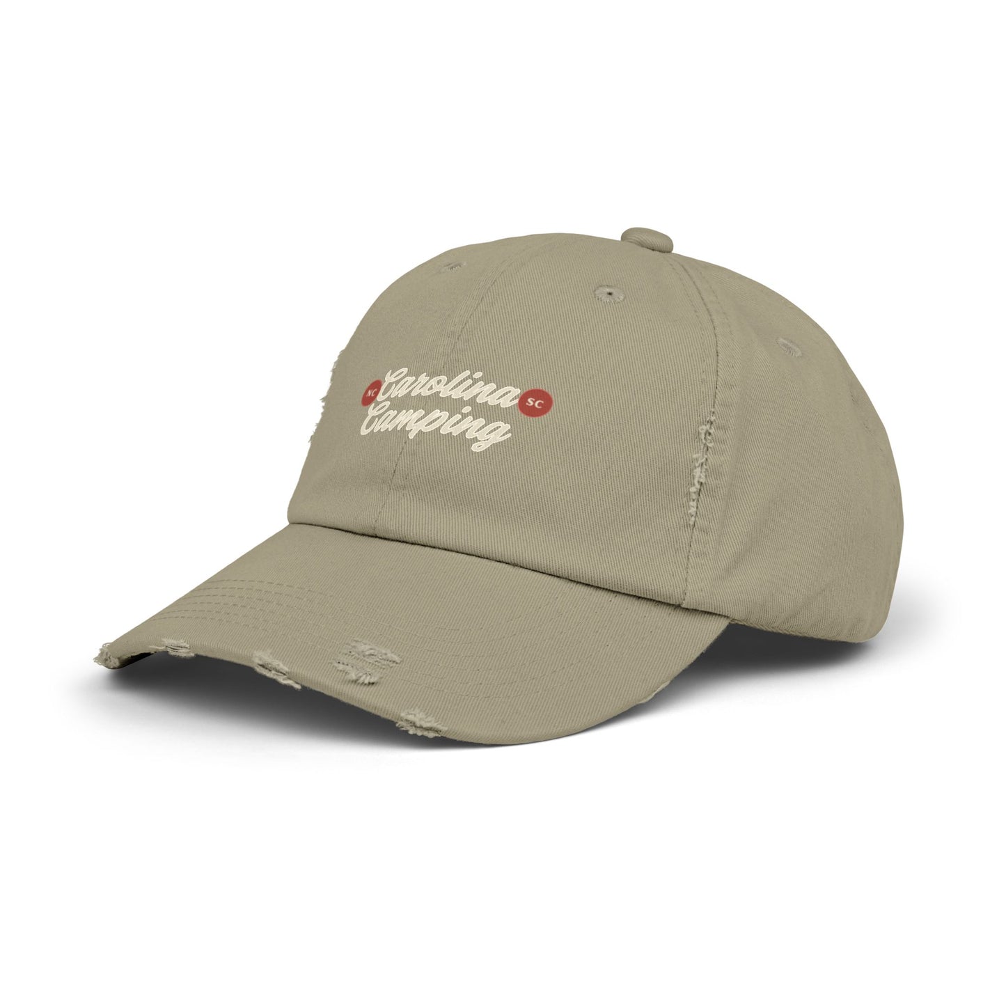 Unisex Distressed Cap for Camping Adventurers, Outdoor Gear, Hiking Hat, Casual Wear, Gift for Nature Lovers