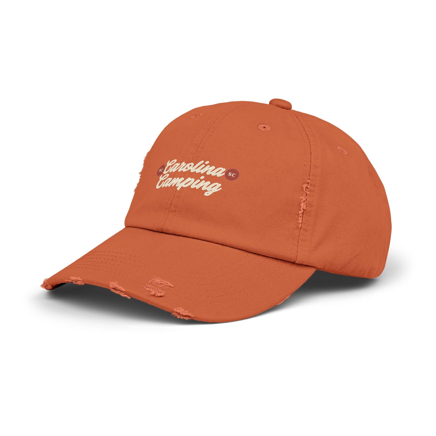 Unisex Distressed Cap for Camping Adventurers, Outdoor Gear, Hiking Hat, Casual Wear, Gift for Nature Lovers