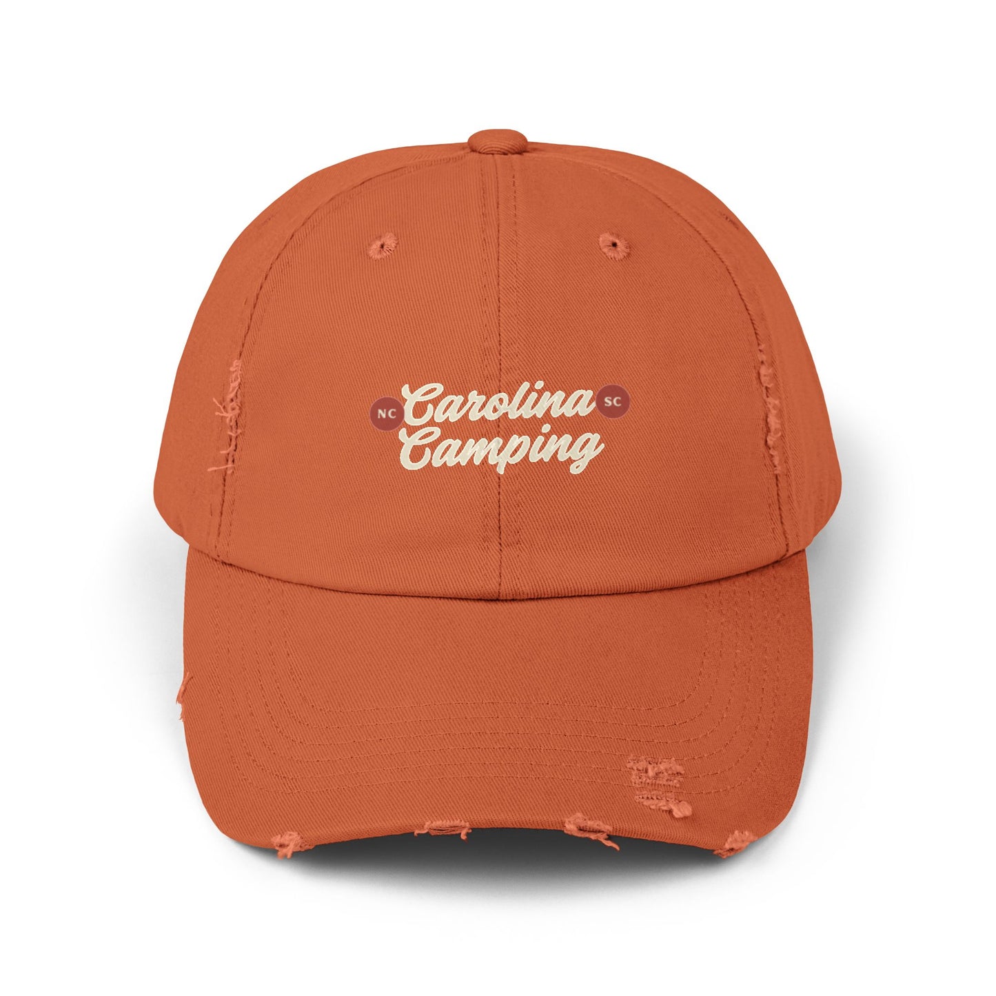 Unisex Distressed Cap for Camping Adventurers, Outdoor Gear, Hiking Hat, Casual Wear, Gift for Nature Lovers