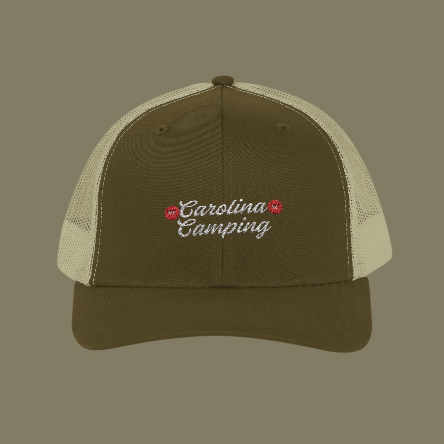 Carolina Camping Snapback Trucker Cap | Outdoor Adventure Hat, Camping Gear, Gift for Campers, Adjustable Cap, Summer Outing Accessory