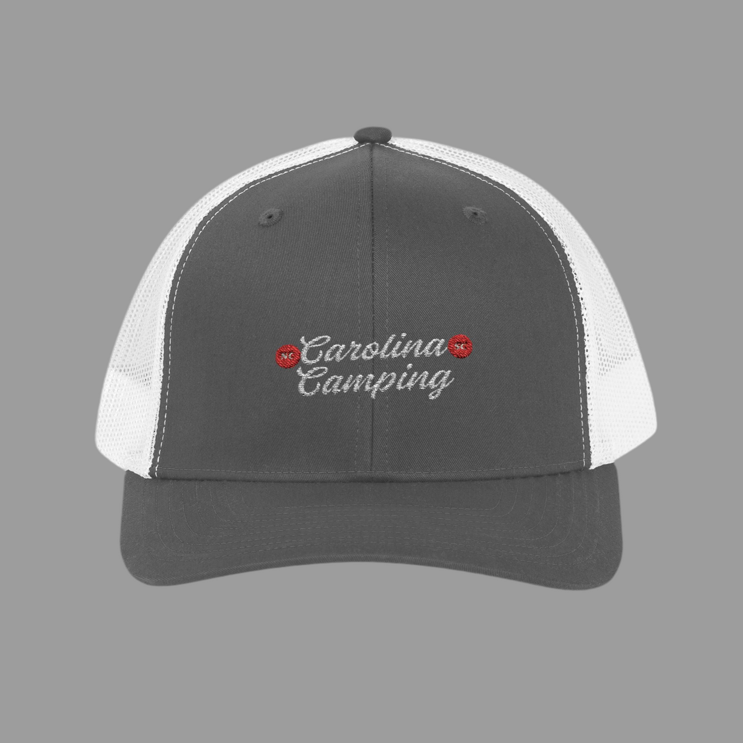 Carolina Camping Snapback Trucker Cap | Outdoor Adventure Hat, Camping Gear, Gift for Campers, Adjustable Cap, Summer Outing Accessory