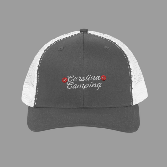 Carolina Camping Snapback Trucker Cap | Outdoor Adventure Hat, Camping Gear, Gift for Campers, Adjustable Cap, Summer Outing Accessory