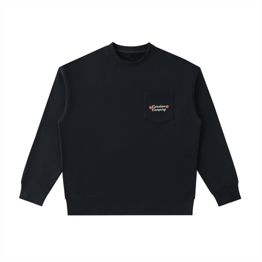 Heavyweight Patch Pocket Crewneck Sweatshirt