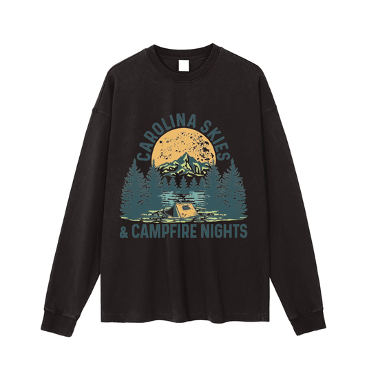 Vintage Washed Long Sleeve T-Shirt