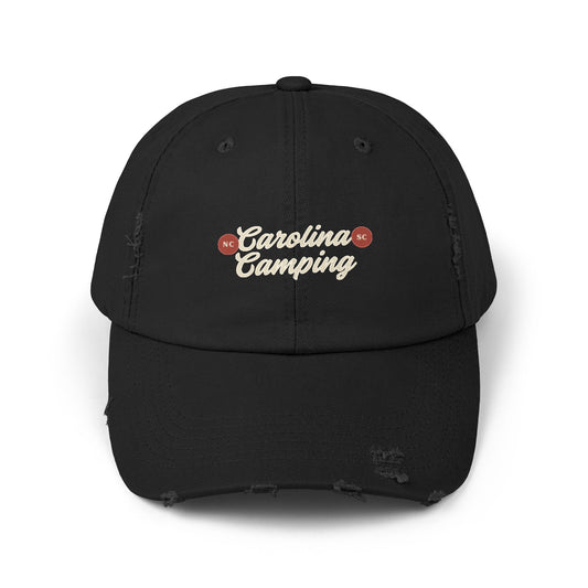 Unisex Distressed Cap for Camping Adventurers, Outdoor Gear, Hiking Hat, Casual Wear, Gift for Nature Lovers