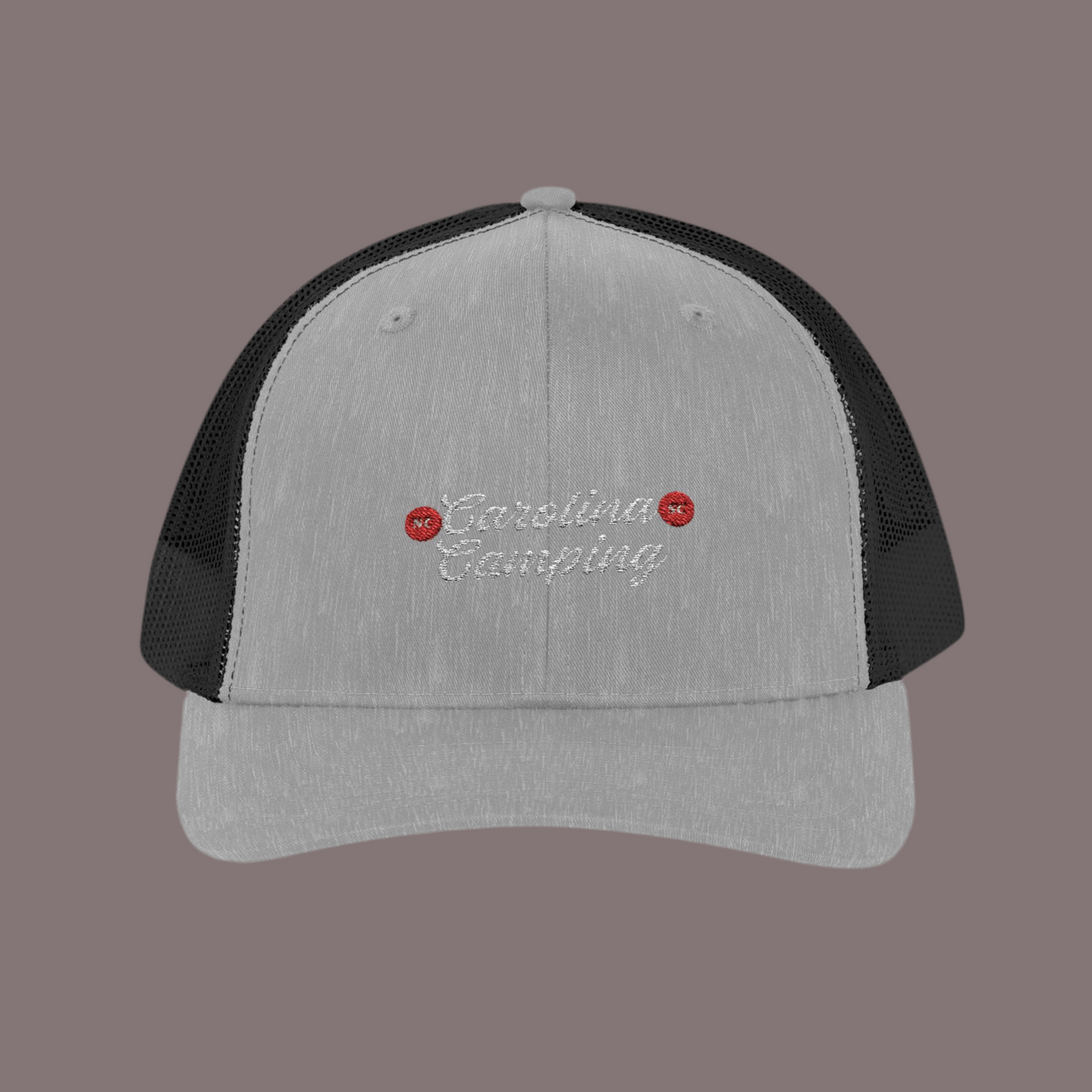 Carolina Camping Snapback Trucker Cap | Outdoor Adventure Hat, Camping Gear, Gift for Campers, Adjustable Cap, Summer Outing Accessory