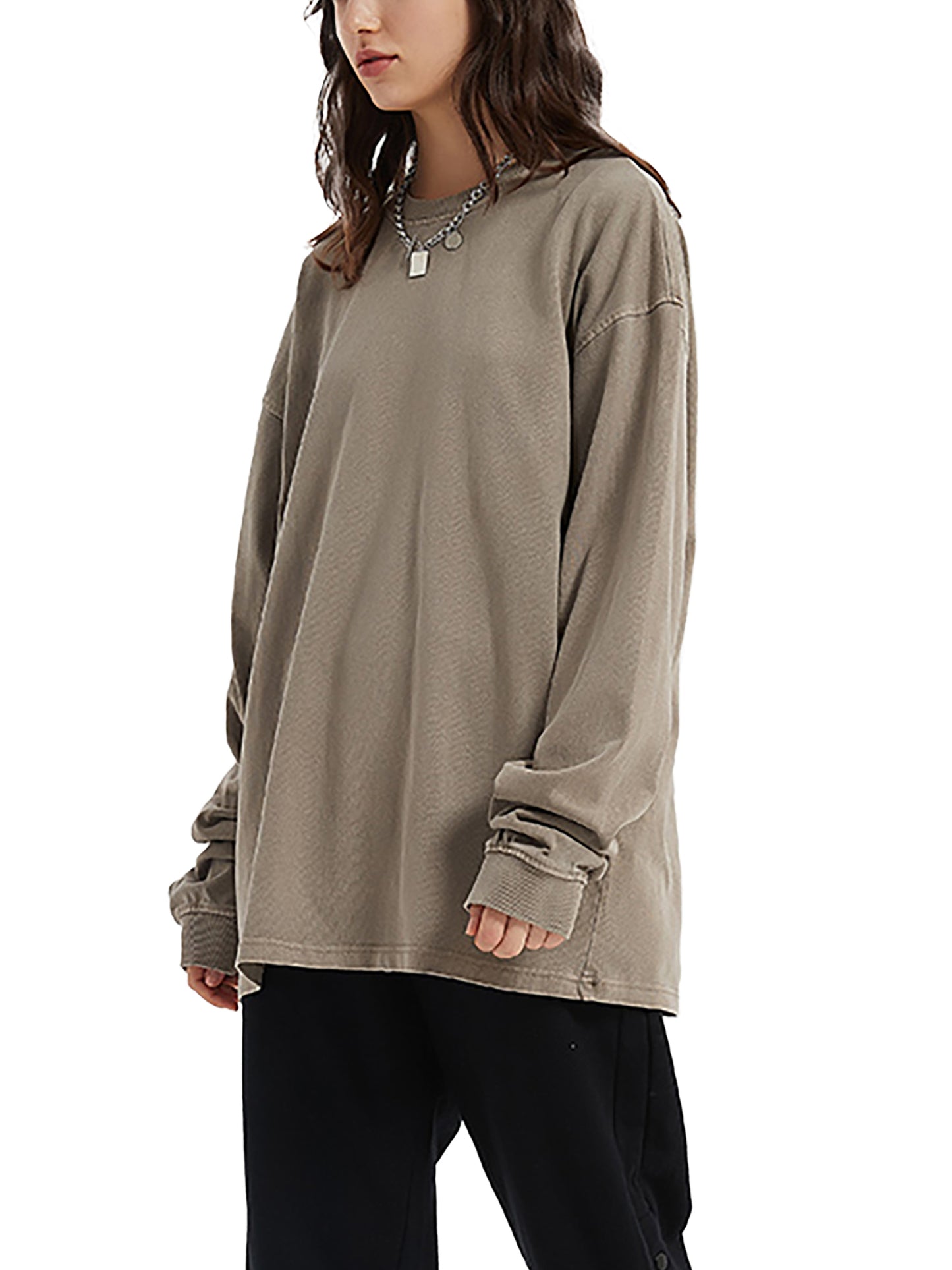 Vintage Washed Long Sleeve T-Shirt